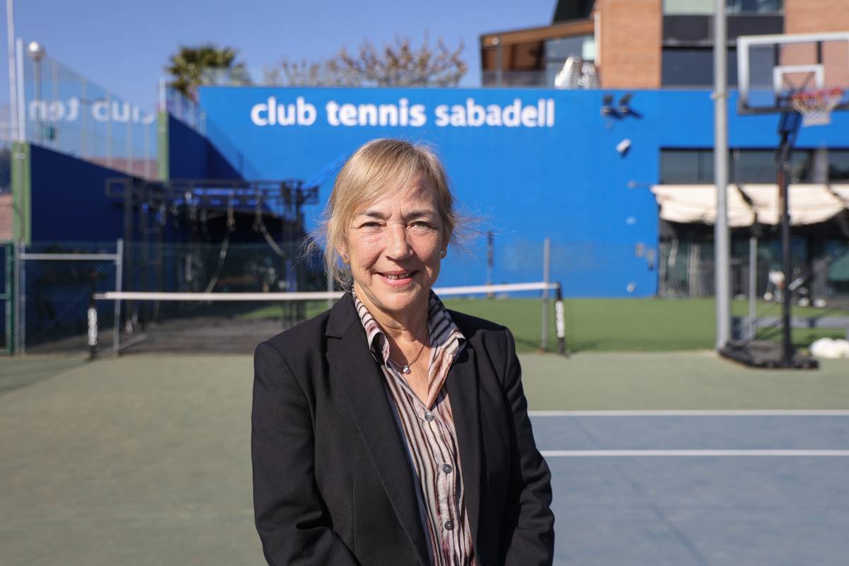 Maria Rosa Bella, nova presidenta del Tennis Sabadell: 