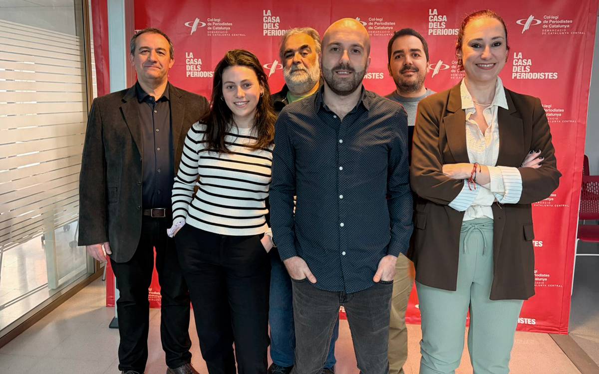 El periodista berguedà Marc Canturri presidirà la demarcació central del Col·legi de Periodistes