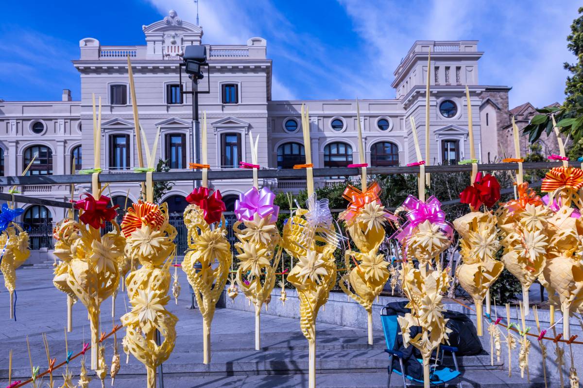 Parada de palmes i palmons a Sabadell - JUANMA PELÁEZ