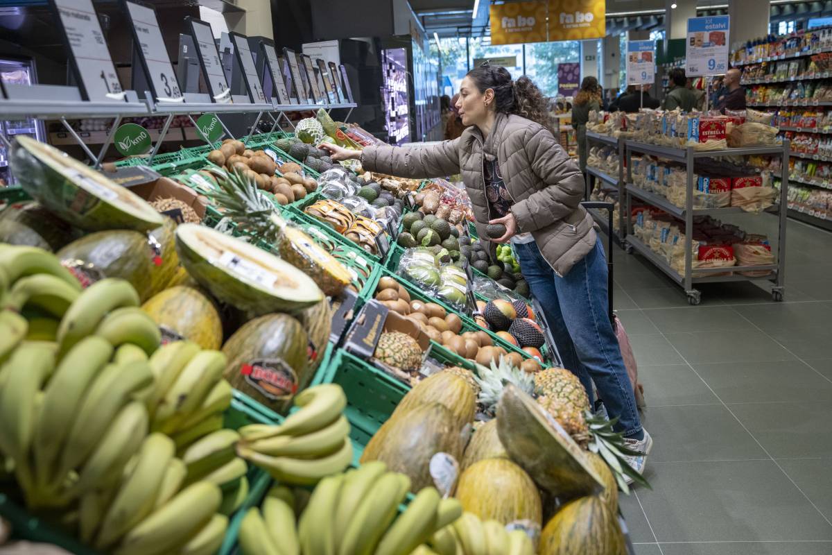 El supermercat manté l’aposta habitual del grup pels productes frescos
