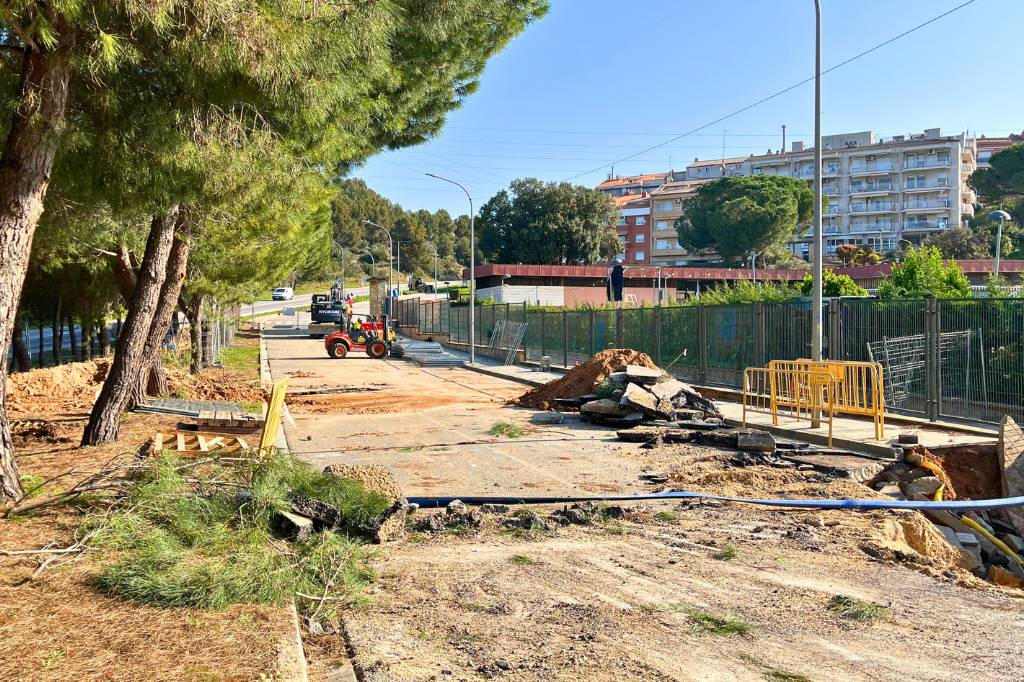 Comencen les obres de reparació del carrer Esports