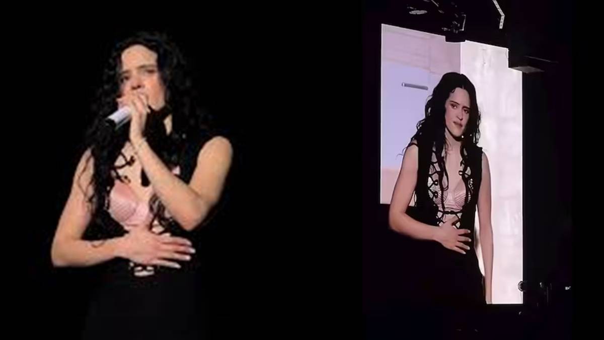 Rosalía abandona plorant el concert de Milà per problemes de salut: «Estic molt malalta, de veritat que ho estic intentant»