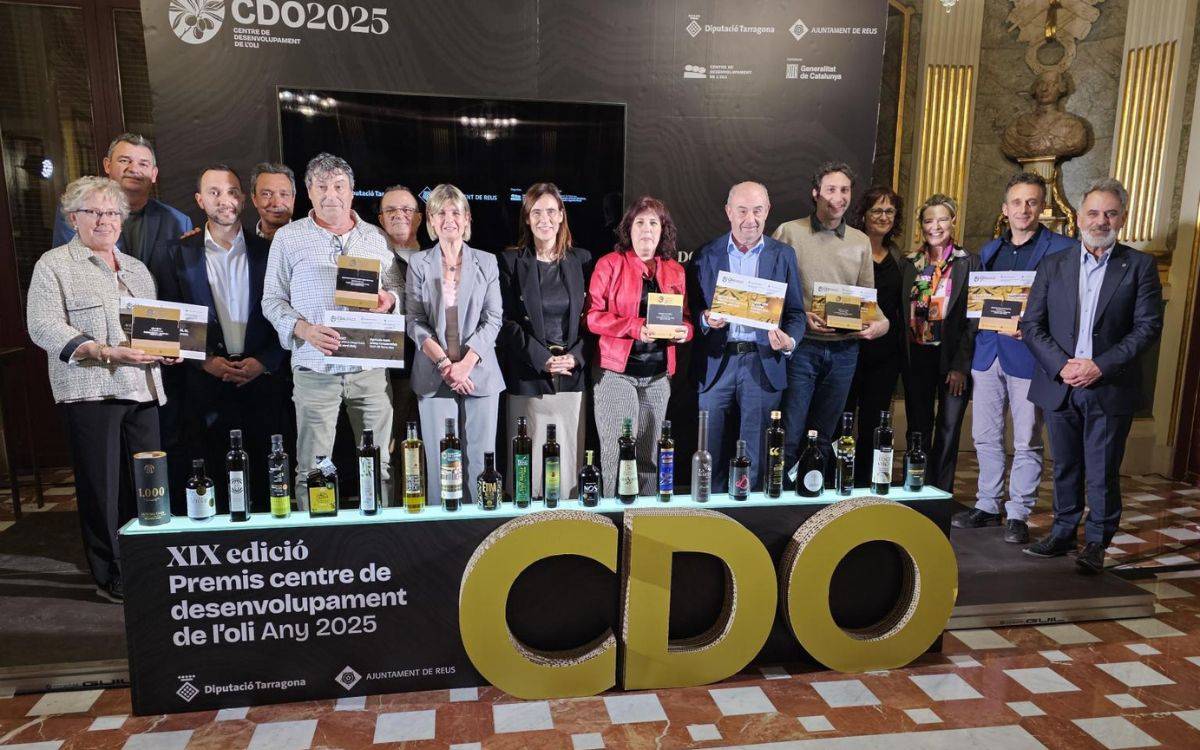 L'Ajuntament de Reus i la Diputació de Tarragona premien els millors olis d'oliva verge extra de la demarcació