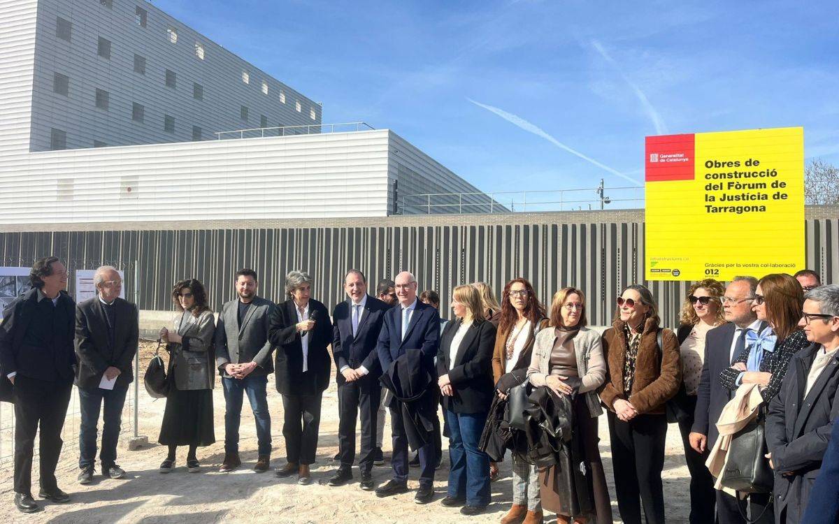 Comencen les obres que faran realitat el Fòrum de la Justícia de Tarragona