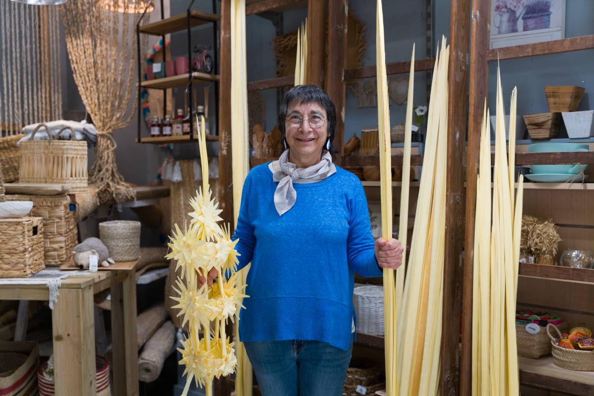 Anna Gumí (Masclans): "Cada cop som menys els que ens dediquem a la palma"