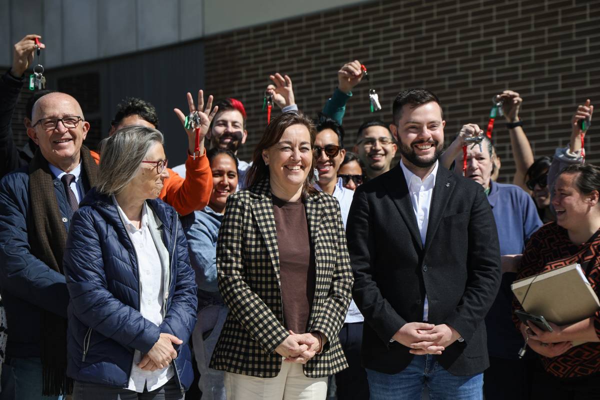 Lliuren les claus dels 34 nous pisos de lloguer assequible de Can Llong