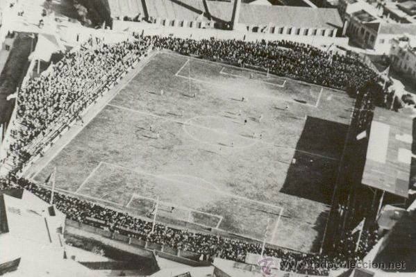 La vista panoràmica de l`estadi de la Creu Alta - Cedida - CES Història La vista panoràmica de l`estadi de la Creu Alta
