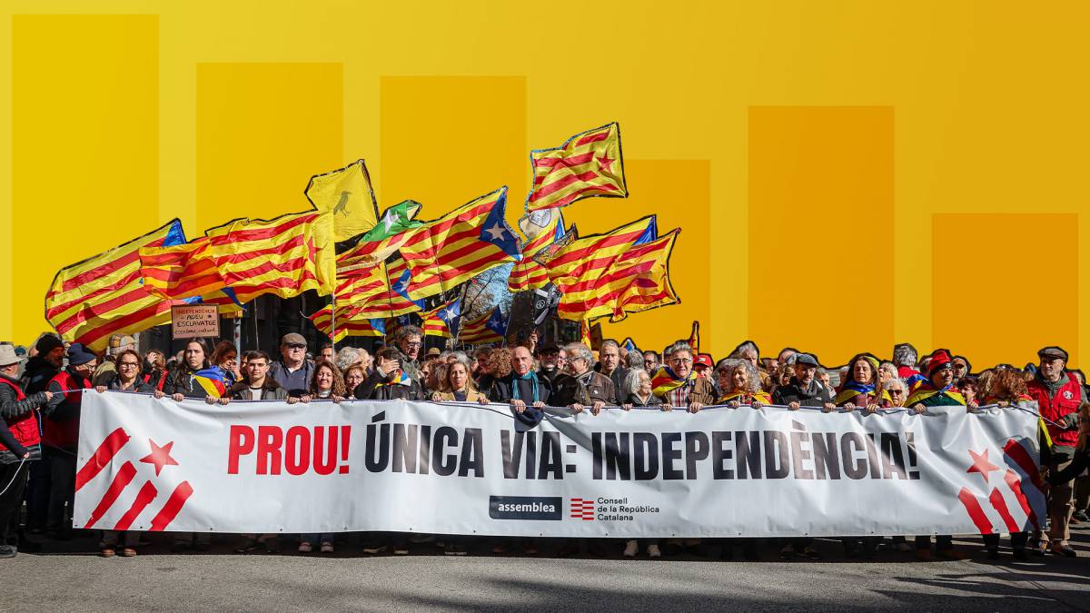 Les 18 cadires buides al secretariat de l'ANC, mirall del desencís independentista