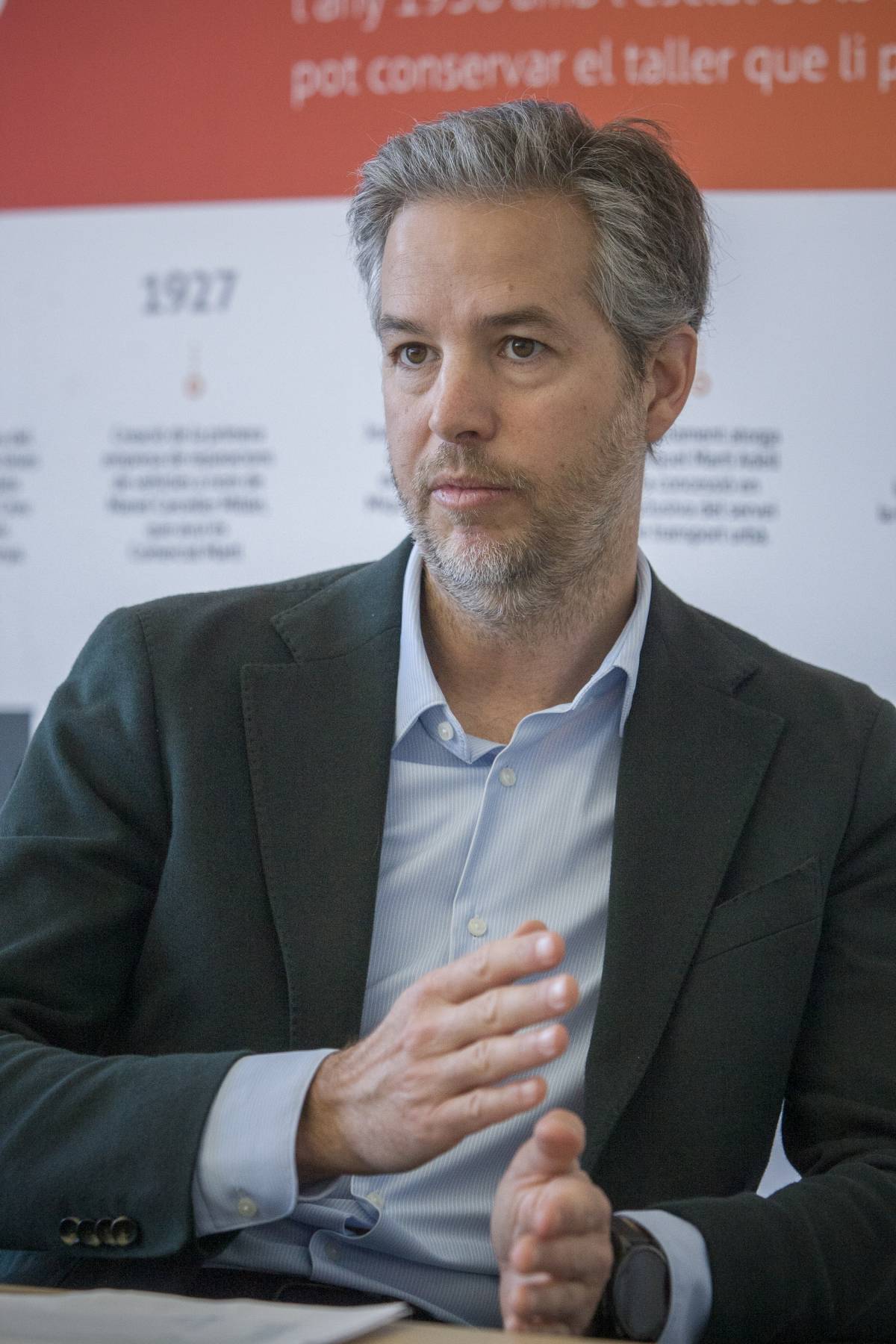 Martí Pierre forma part de la quarta generació familiar al capdavant del grup