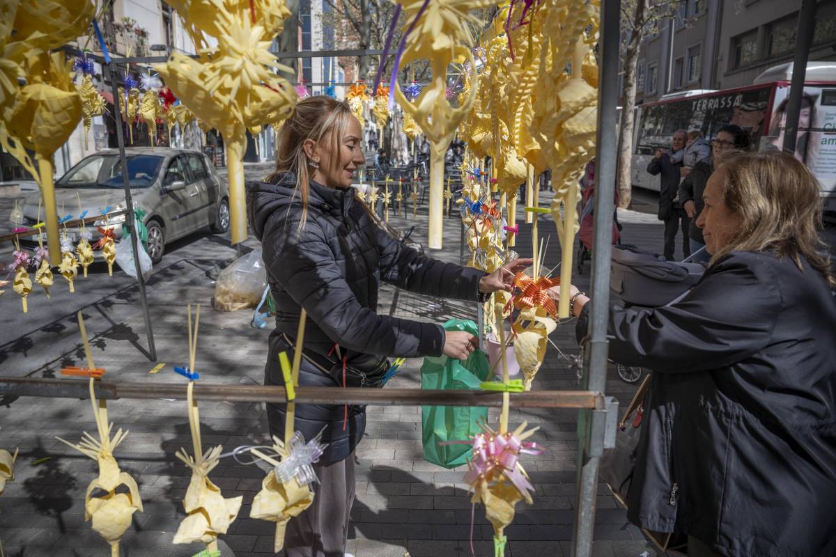 L'art de les palmes, en perill d'extinció: "Aquest any no ens ha sortit a compte"