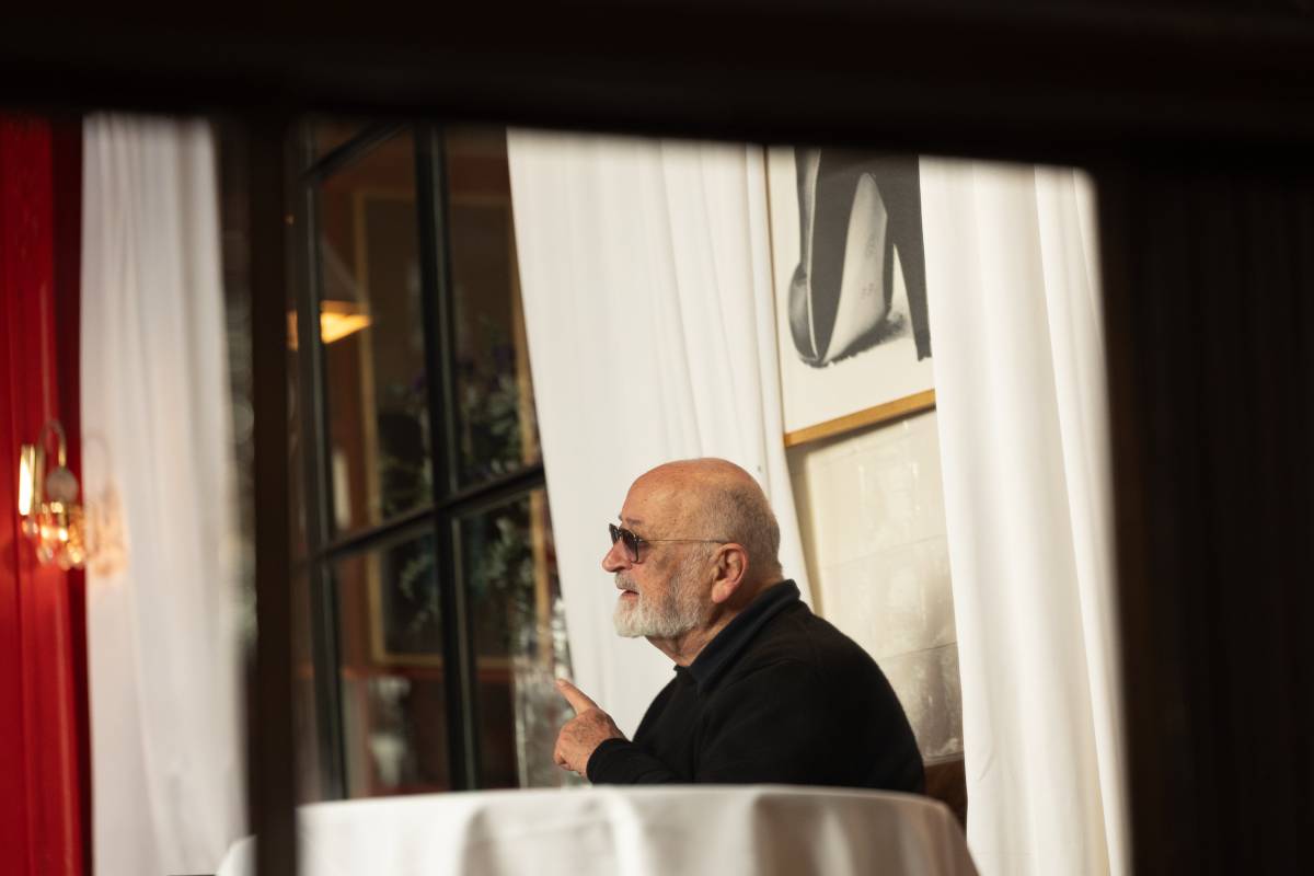 Biel Mesquida durant l`entrevista amb Nació. - Miquel Homs Biel Mesquida durant l`entrevista amb Nació.