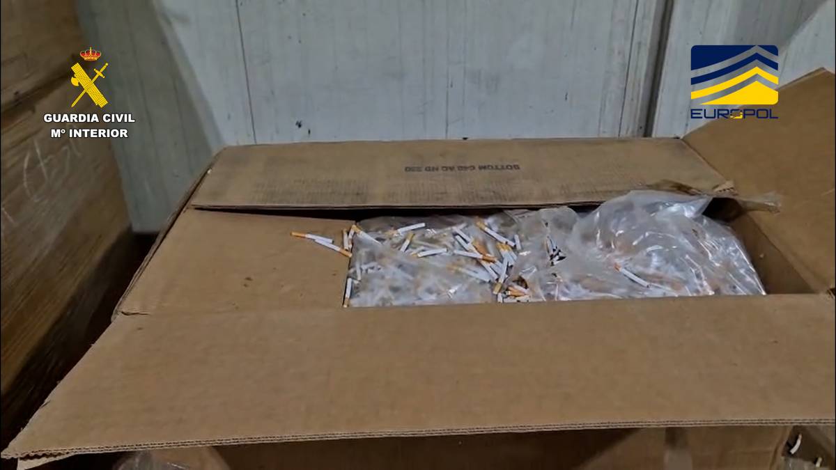 Intervenen més de 100 tones de tabac falsificat produït a Catalunya