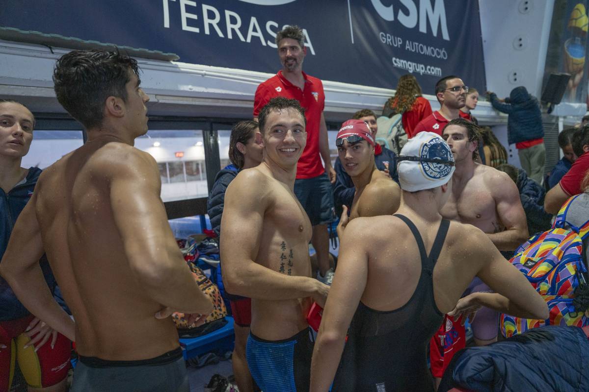 Onze medalles del CN Terrassa en la primera jornada del Campionat de Catalunya