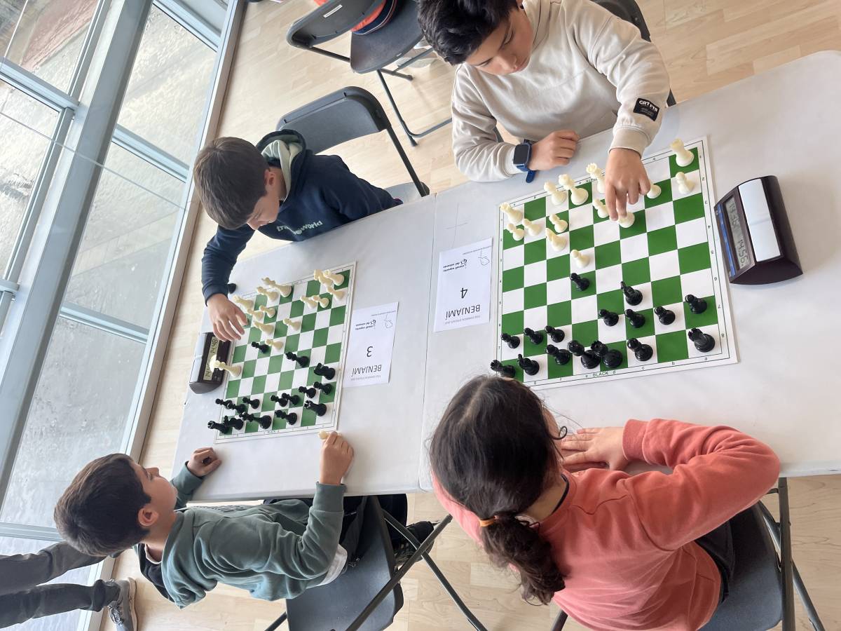 Una trentena d'escaquistes han participat a la Fase Comarcal d'escacs 