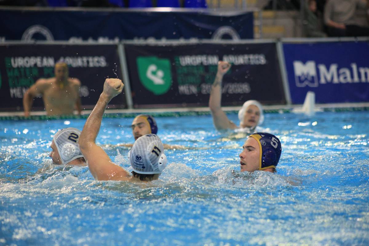 Vergara, celebrant un dels gols del duel