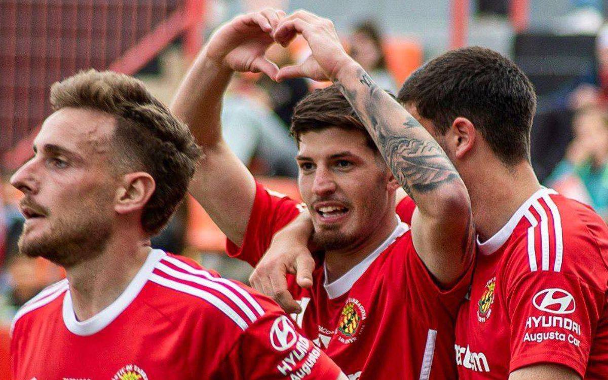 El Nàstic agafa aire guanyant el Torremolinos (2-0) i surt del descens