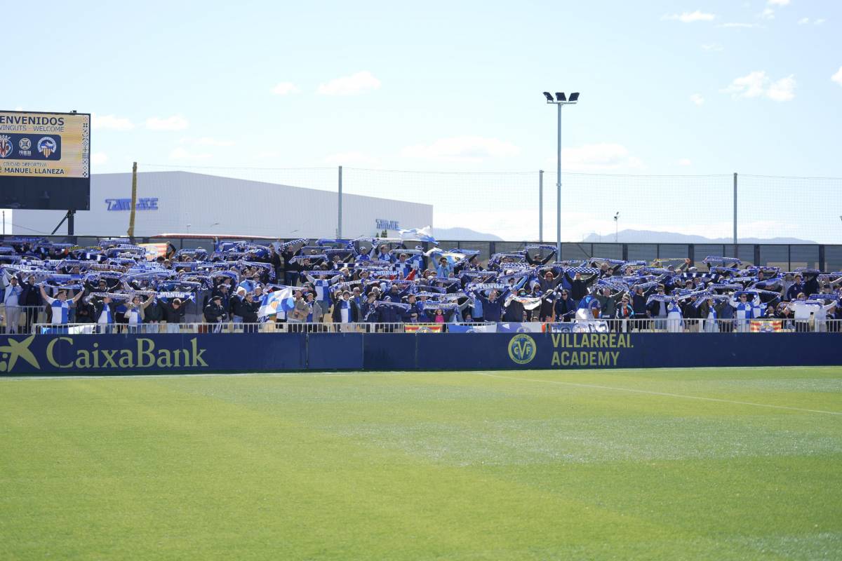 L`afició desplaçada a Vila-real