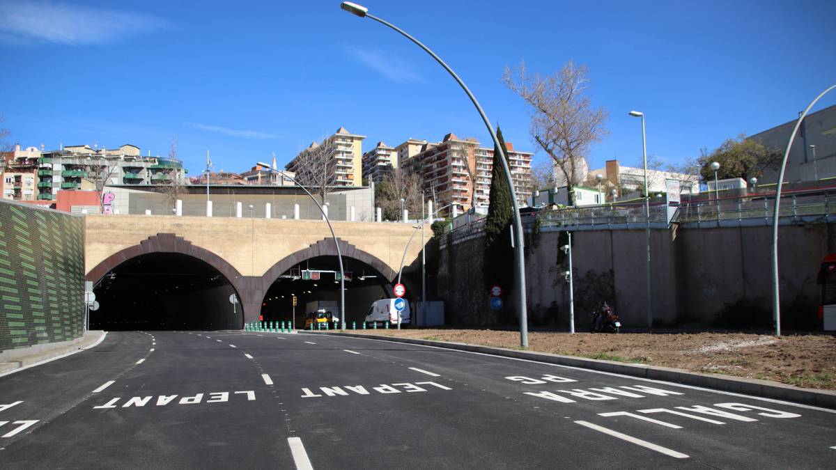 El túnel de la Rovira reobre aquest dilluns després d'anys d'obres