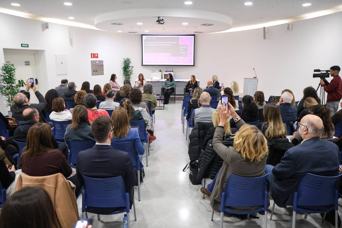 L'acte s'ha celebrat al Centre d'Empreses Industrial de Can Roqueta  - V. CASTILLO