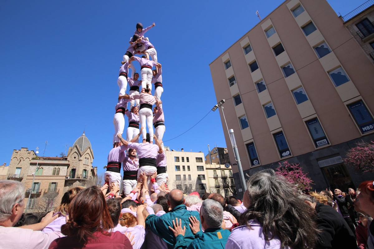 Els Minyons de Terrassa roden la gamma de set a la diada de Rams a Manresa