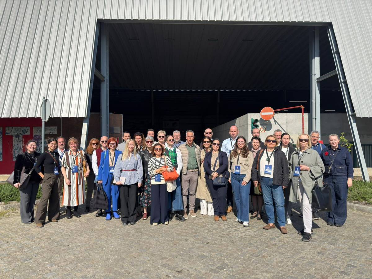 Foto de grup de la missió a Portugal - Tèxtils.CAT