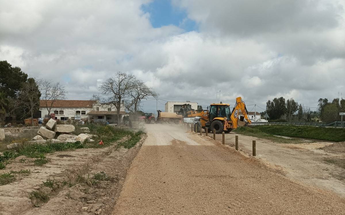 La Diputació de Tarragona ultima la Via Verda de la Val de Zafán entre Roquetes i la Ràpita
