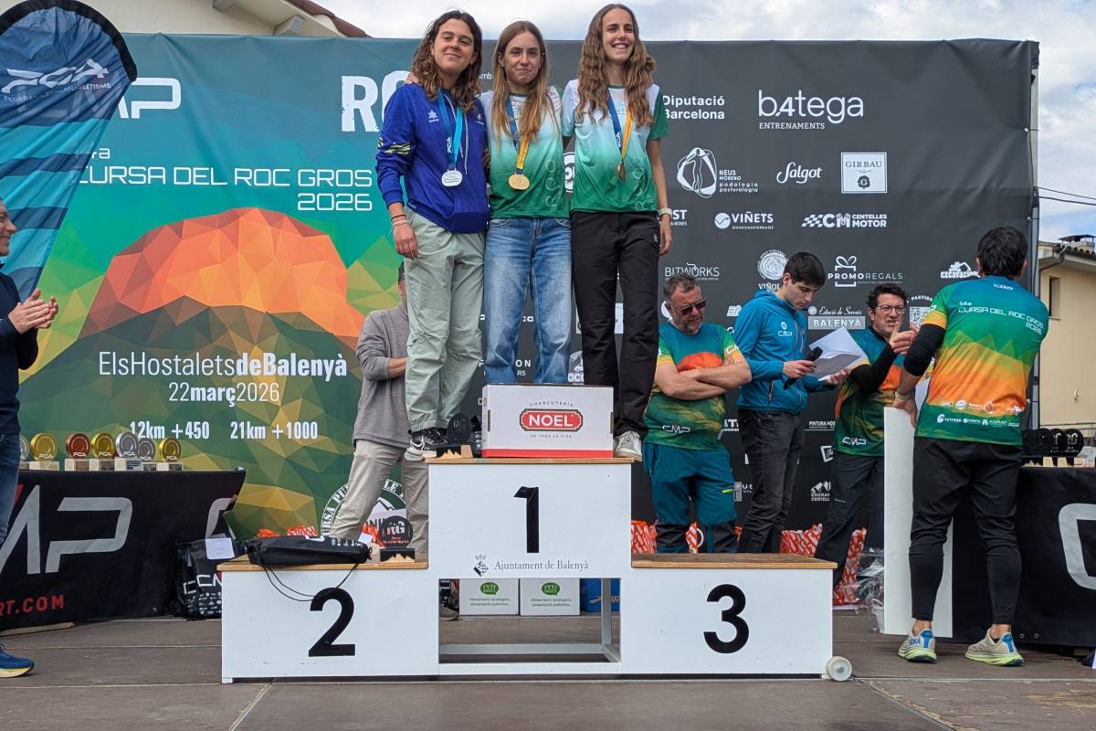 Abril Altarriba s'emporta un bronze al Campionat de Catalunya de trail