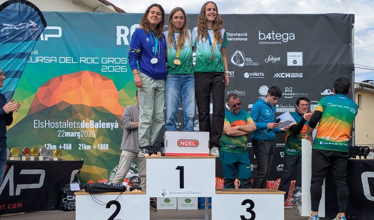 Abril Altarriba s'emporta el bronze al Campionat de Catalunya de trail