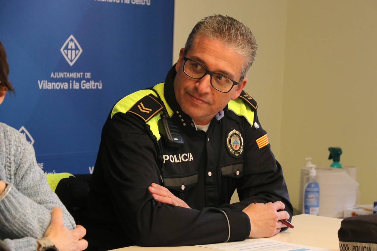 Mor de manera sobtada l'inspector en cap de la Policia Local de Vilanova i la Geltrú
