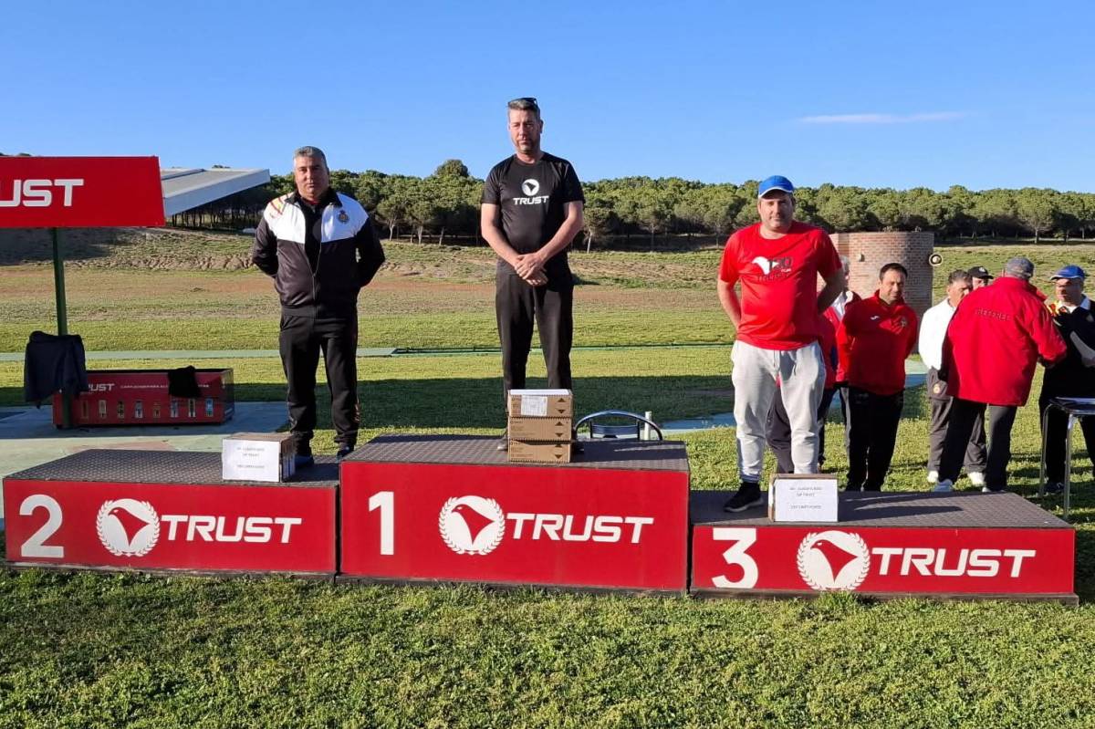 Triple podi per Antoni Ferrer a la Copa d'Espanya de tir al plat