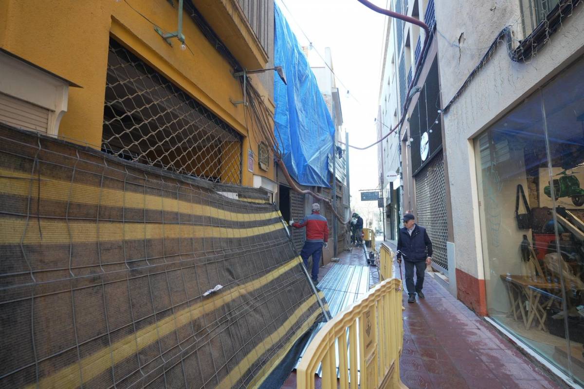 El carrer de la Rosa, reobert per als vianants