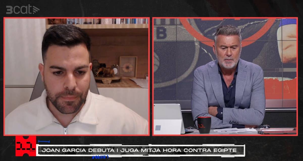 Un col·laborador perico de l'«Onze» carrega contra Luis de la Fuente per fer debutar Joan Garcia a l'RCDE Stadium: «És una provocació»