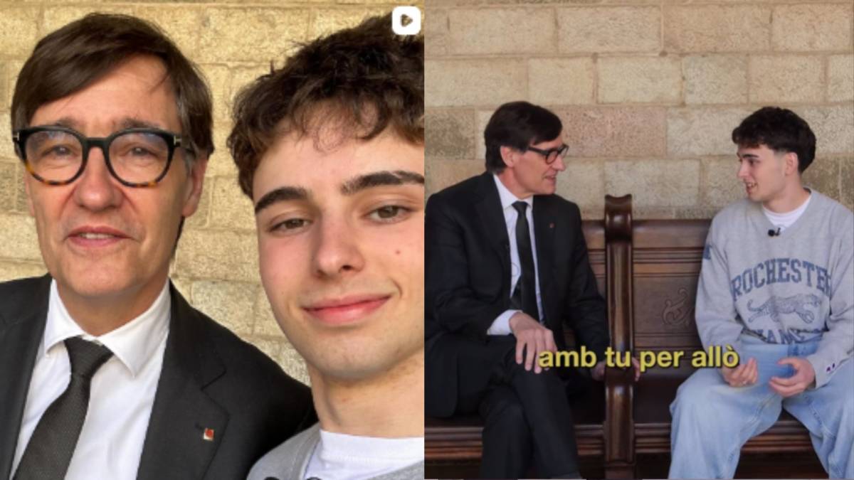 «No em coneixen i això no pot ser»: Salvador Illa respon al noi que el va confondre amb Dalí en un vídeo viral