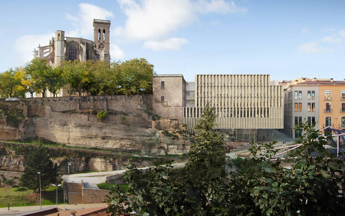 Imatge virtual de la nova seu de la Delegació del Govern a la Catalunya Central a Manresa