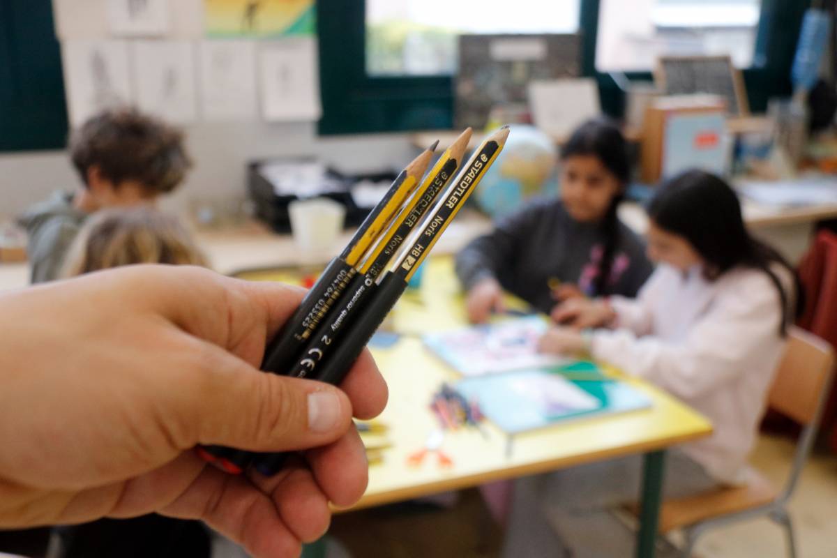 Alumnes d'una escola de Bordils creen un sistema per aprofitar al màxim els llapis