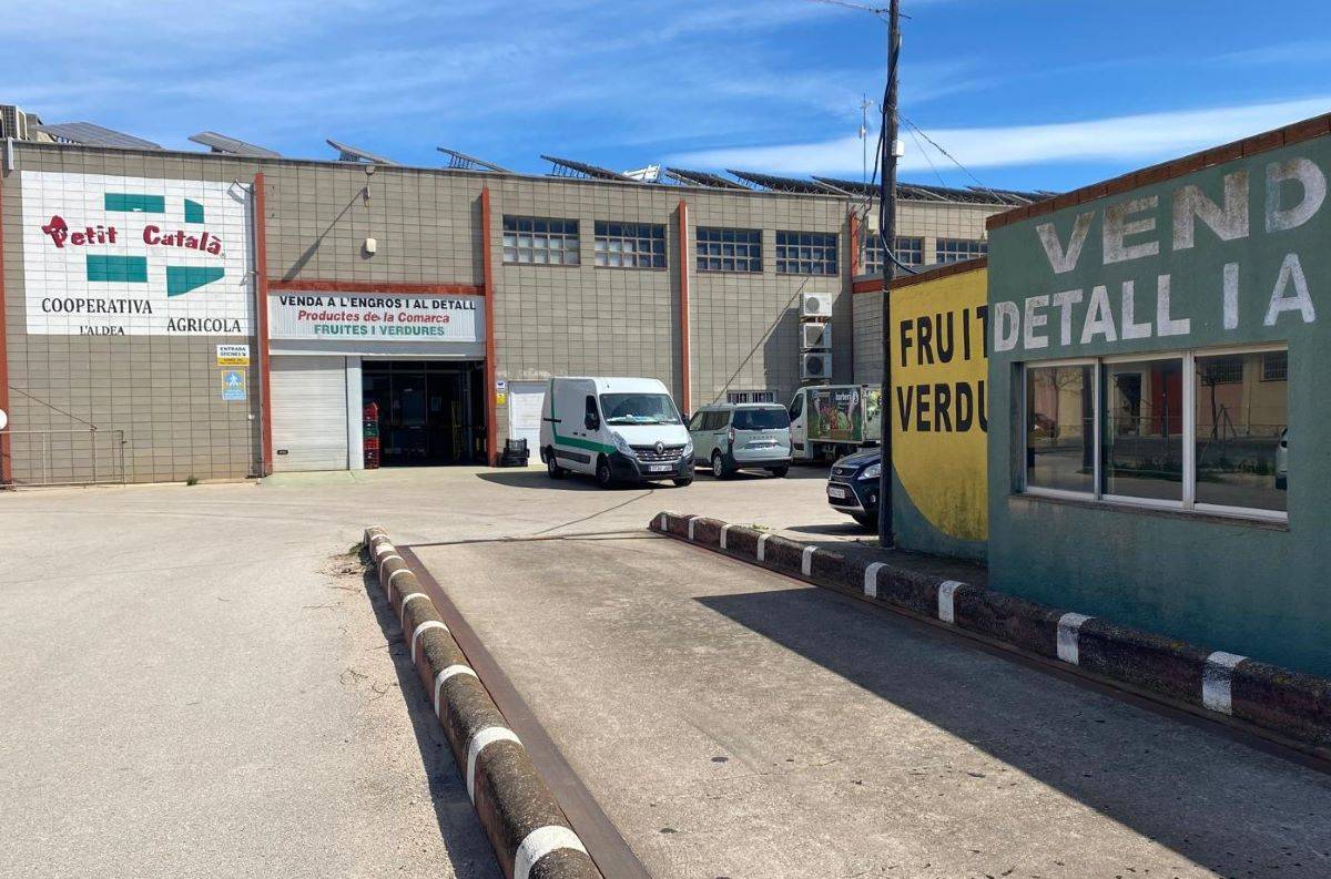 Instal·lacions exteriors de la cooperativa.