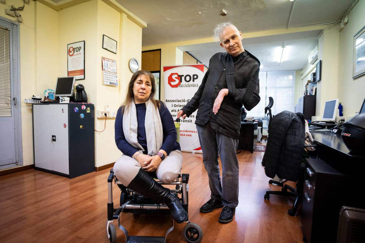 «No vull tornar a veure l'home que em va atropellar, no em retornarà la meva vida ni la dels meus fills»