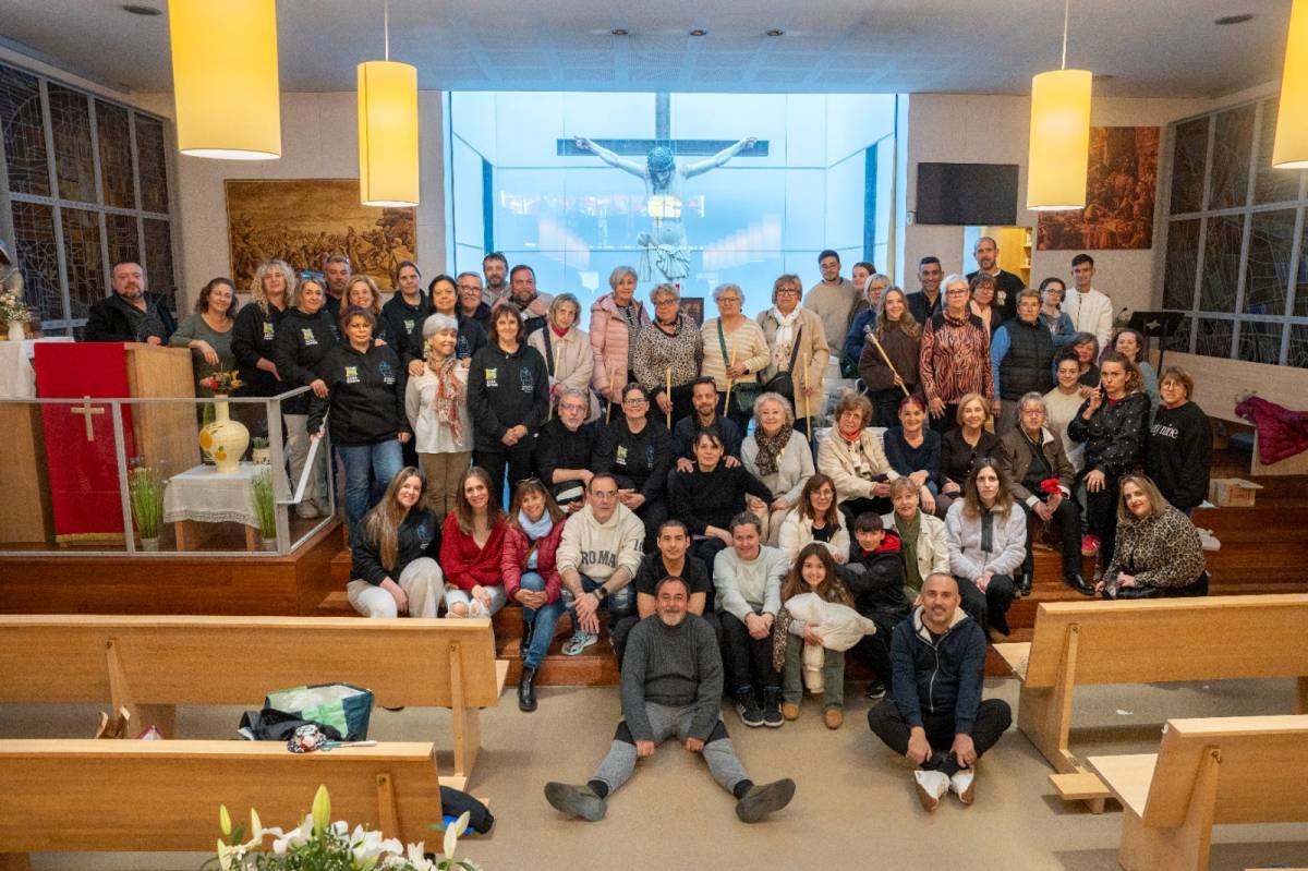 Les germandats durant els preparatius del Encuentro a la parròquia de les Arenes - ALBERTO TALLÓN