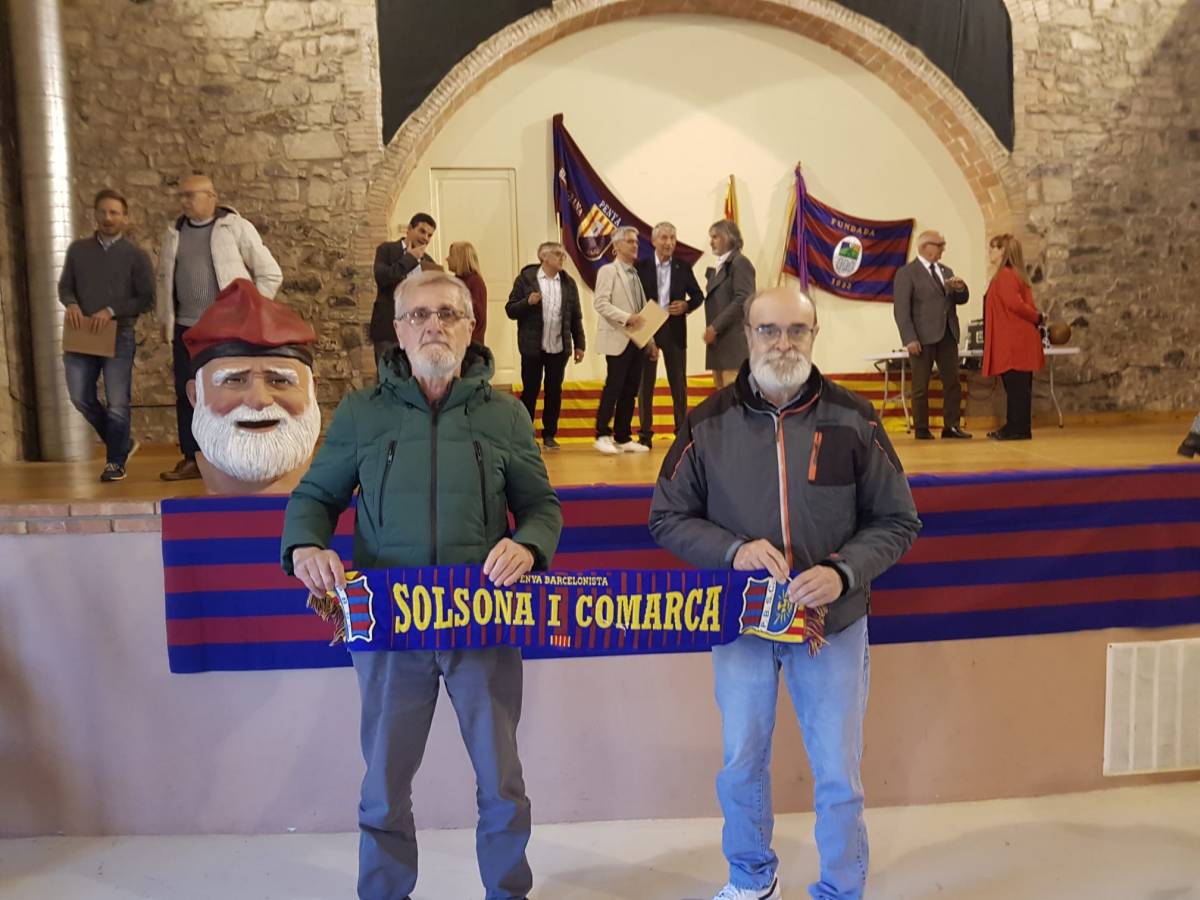 La Penya Barcelonista Solsona i Comarca present al Memorial Joan Casals