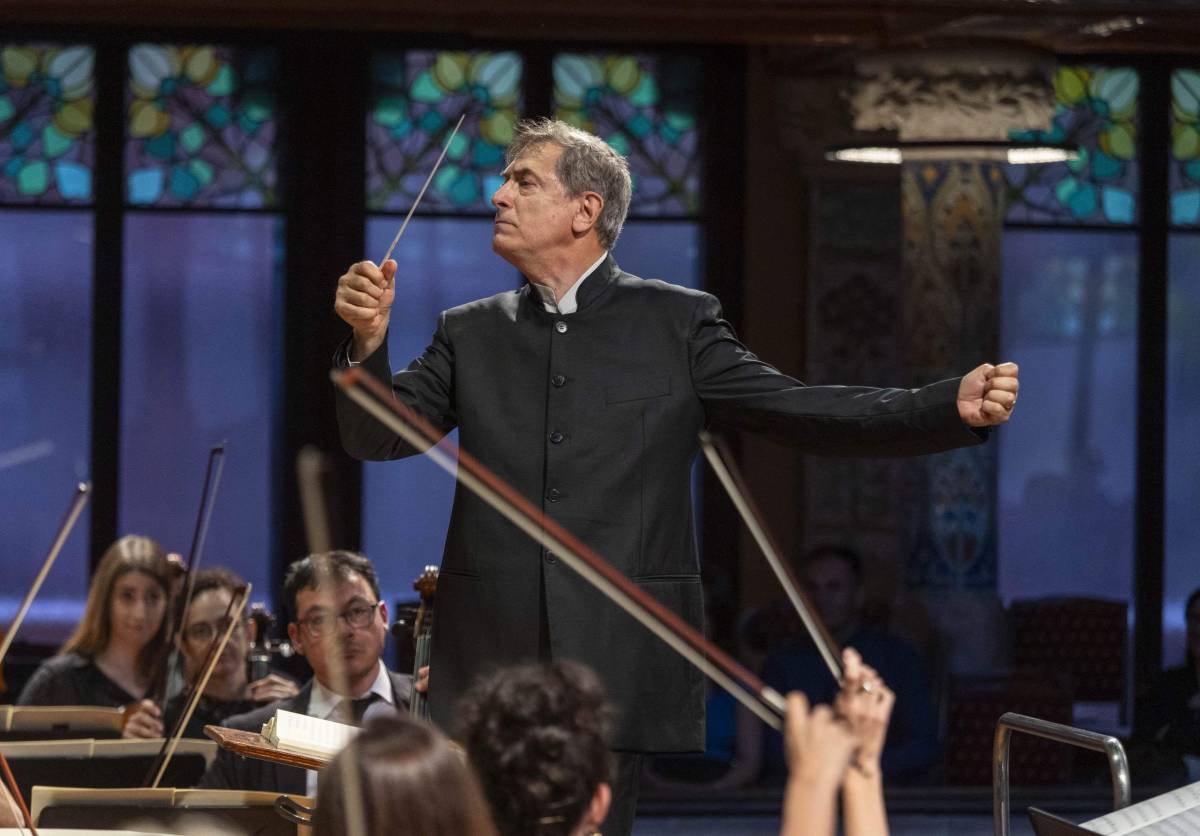 Salvador Brotons, director de l`Orquestra Simfònica Sant Cugat - Mané Espinosa Salvador Brotons, director de l`Orquestra Simfònica Sant Cugat