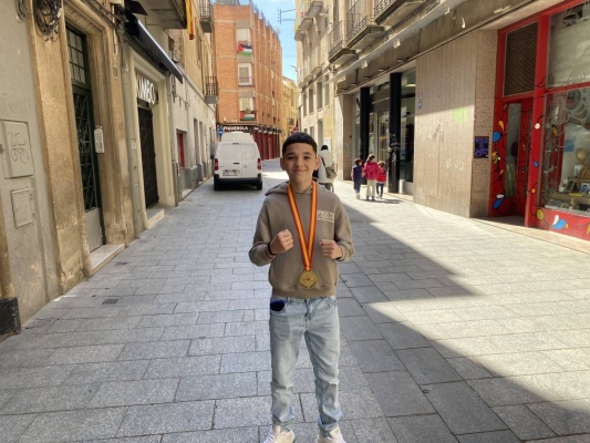 Eric Gil, la jove promesa dels esports de contacte que debuta internacionalment: 