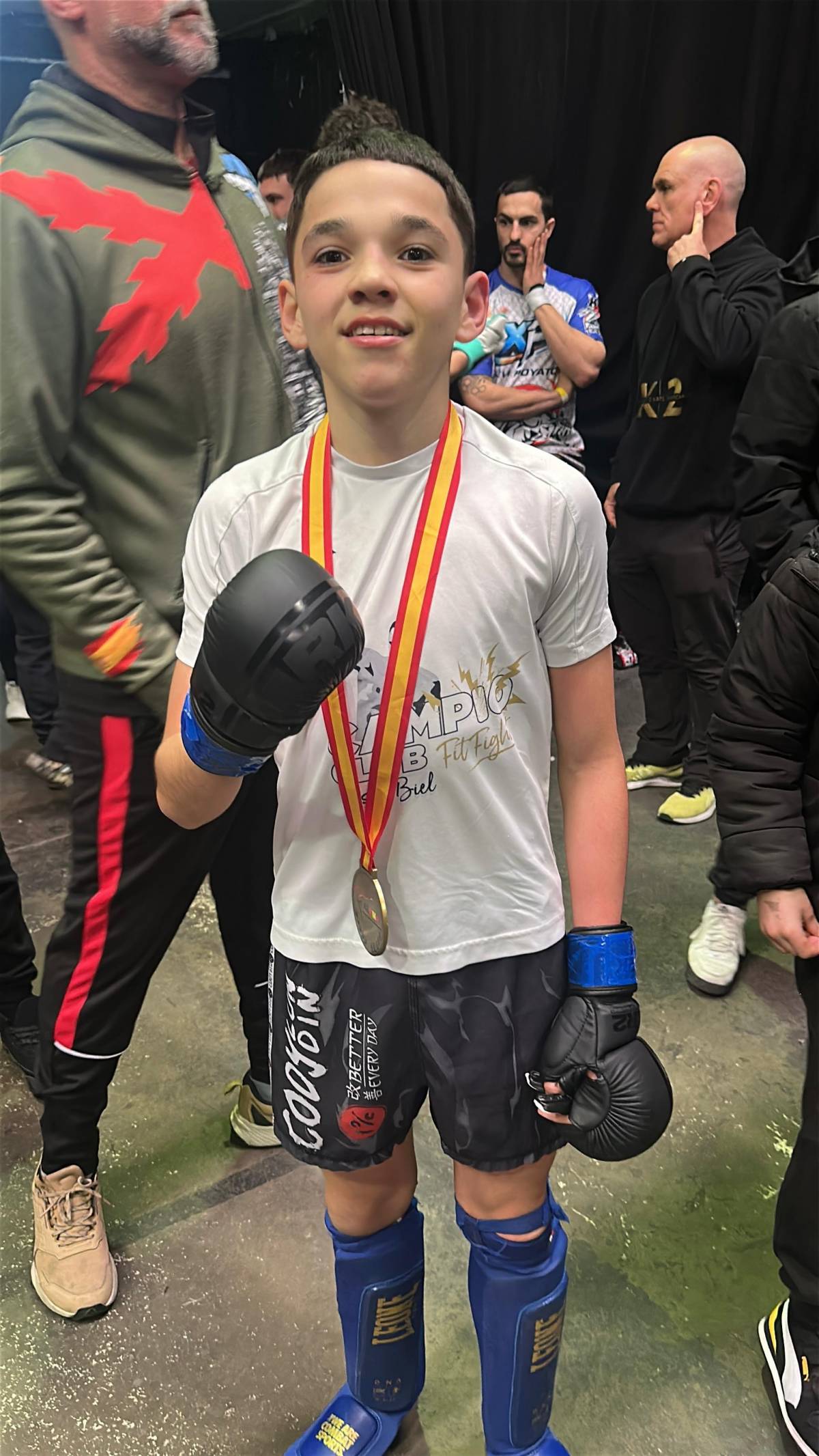 El barberenc després de guanyar l`AFL