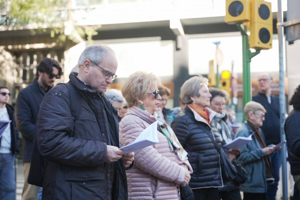 Viacrucis de Setmana Santa a Sabadell