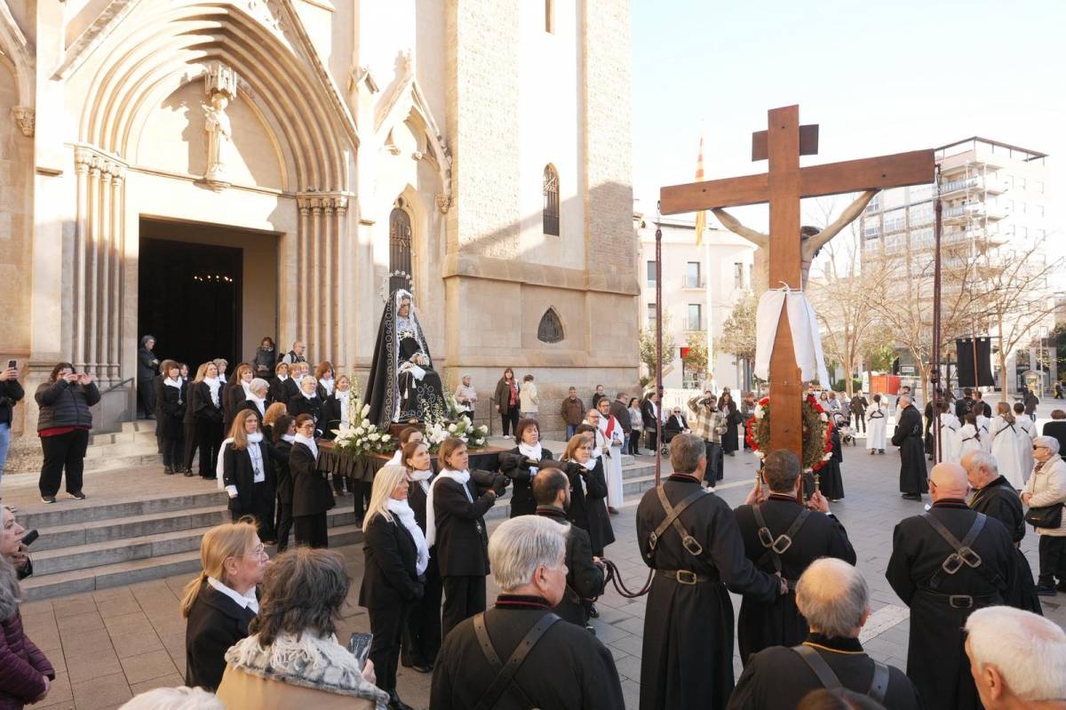Viacrucis de Setmana Santa a Sabadell