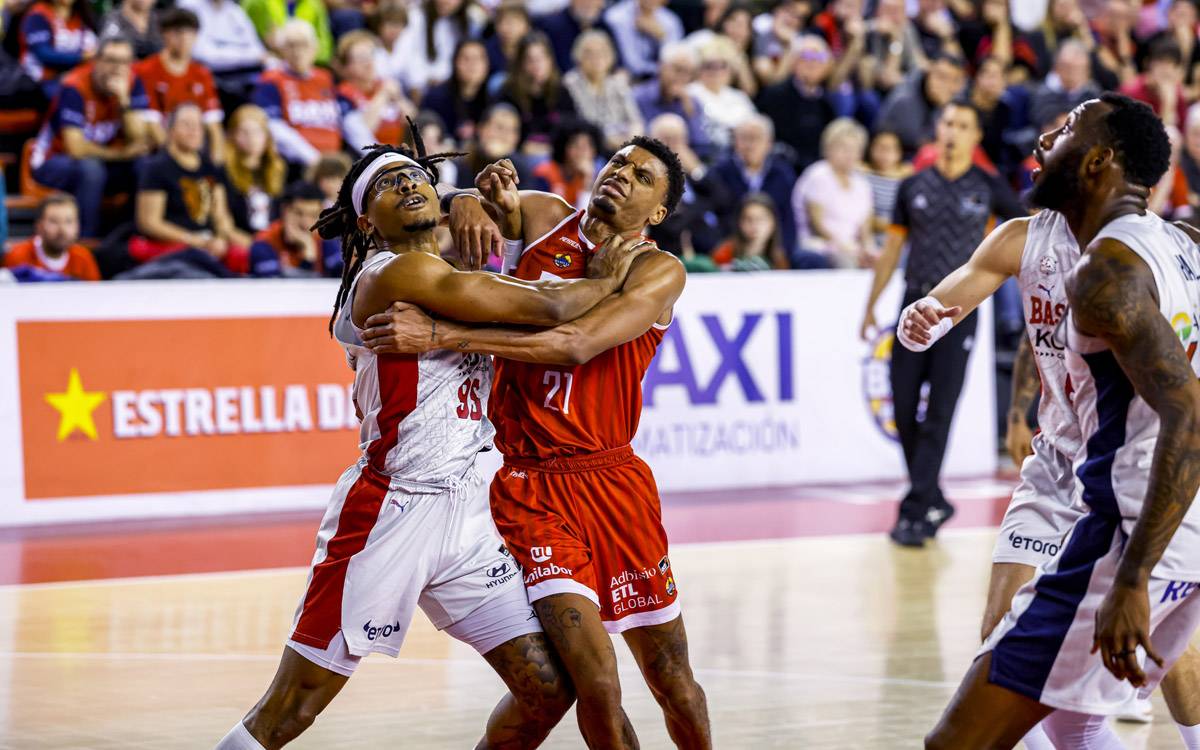 El Baxi Manresa torna a quedar en quadre contra el Baskonia