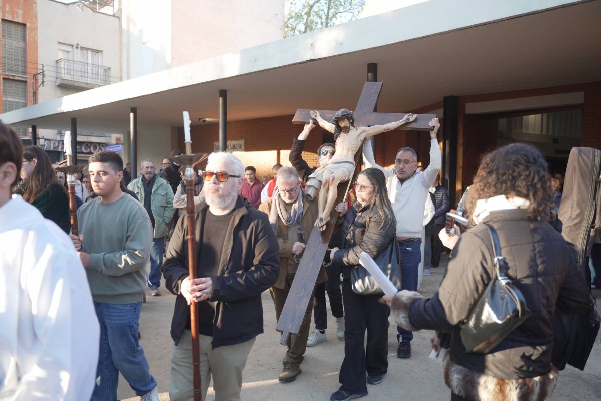 FOTOS | La commemoració de Divendres Sant a Sabadell, en imatges