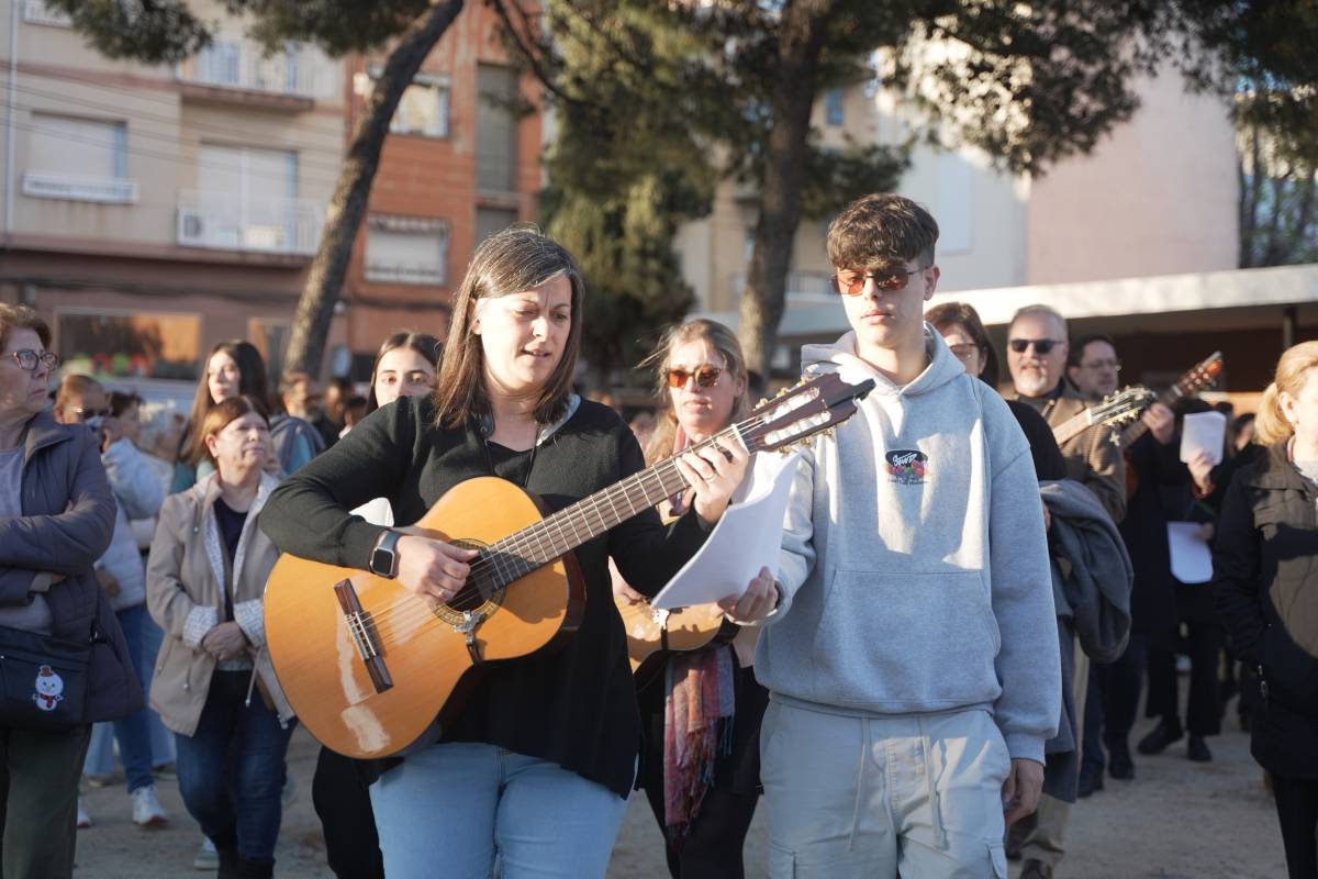Viacrucis de Divendres Sant a Ca n`Oriac - David Chao Viacrucis de Divendres Sant a Ca n`Oriac