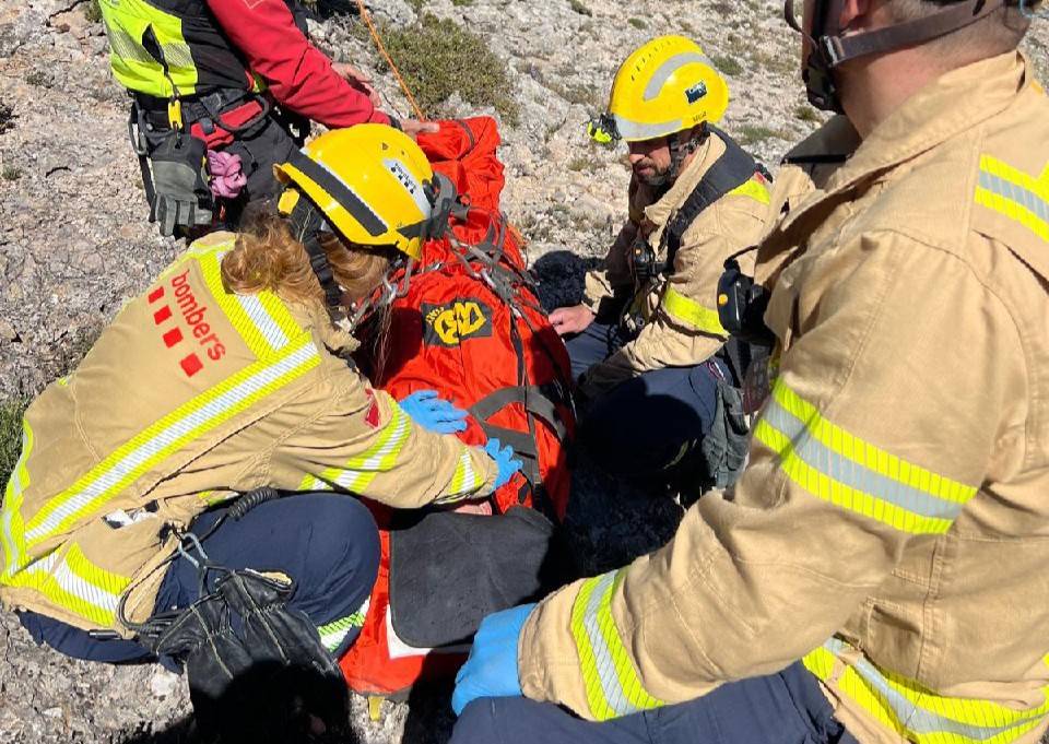Quinze rescats de muntanya en un dia: els bombers demanen «seguretat i civisme»
