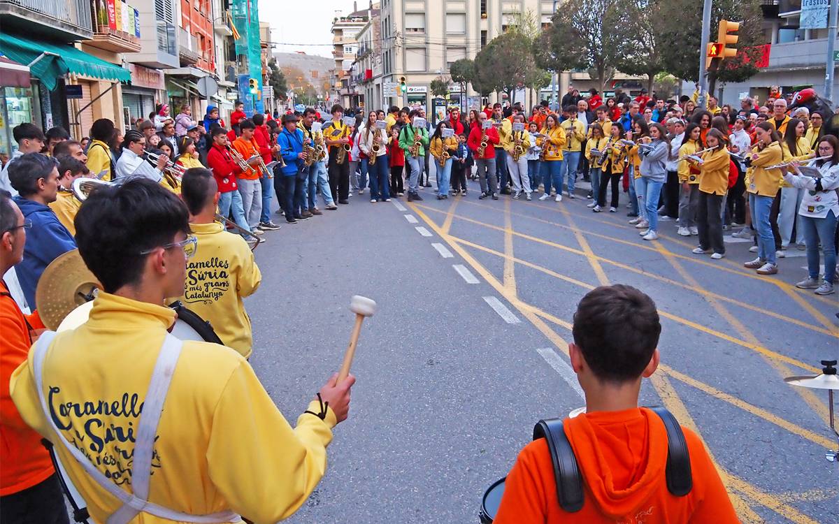 Súria esclata amb unes Caramelles multitudinàries de més de mil participants