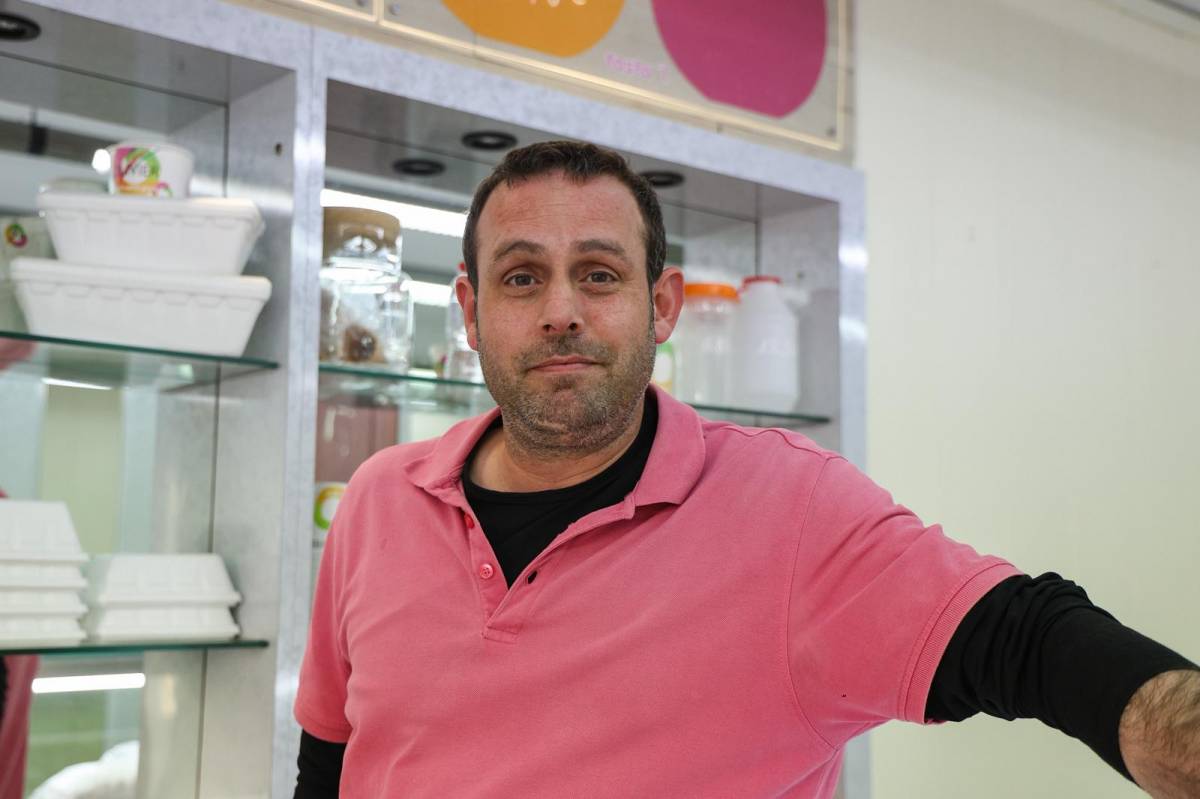 Òscar Olivier, de la gelateria Olivier - VÍCTOR CASTILLO